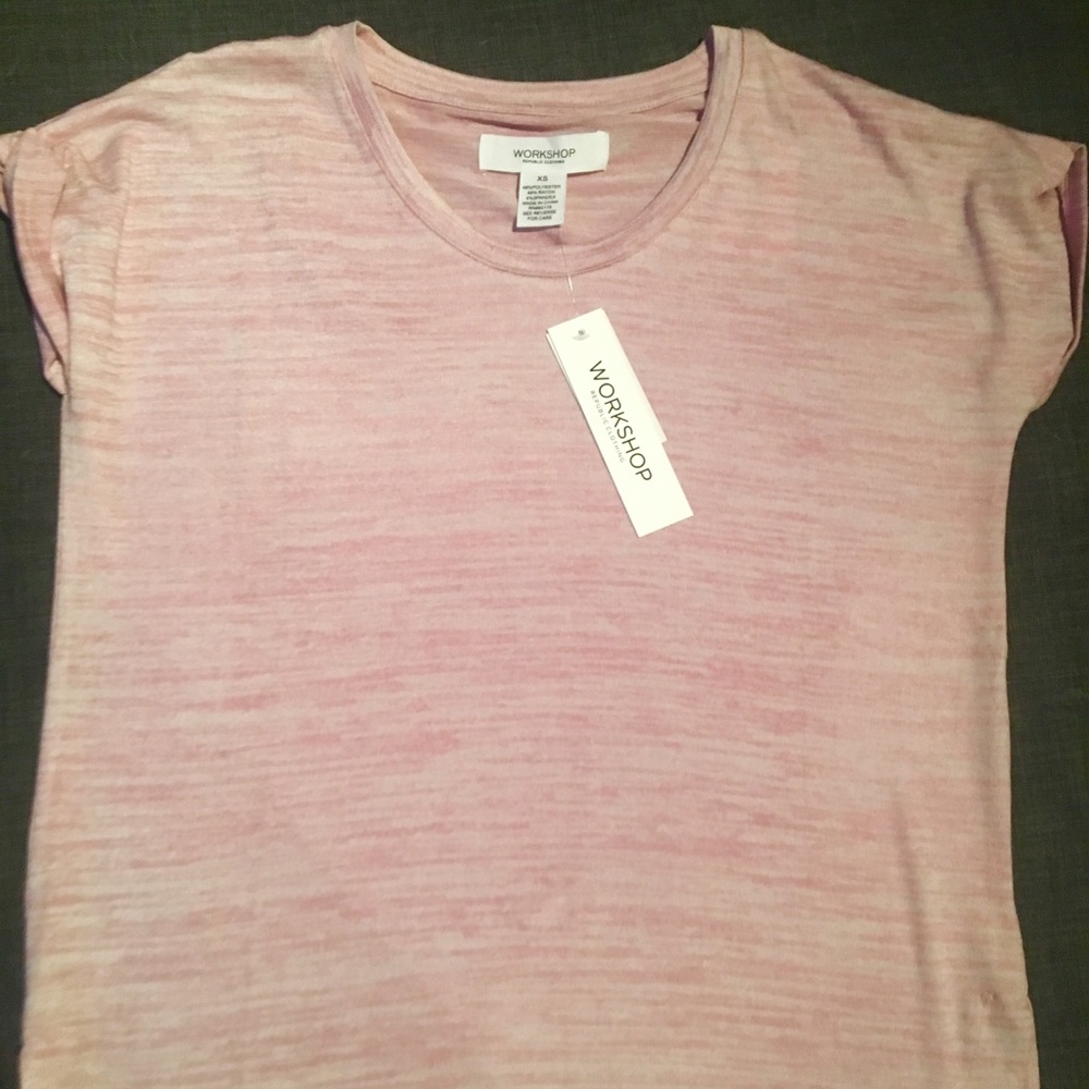 NWT Pink Heather Short Sleeve 🌷🌷